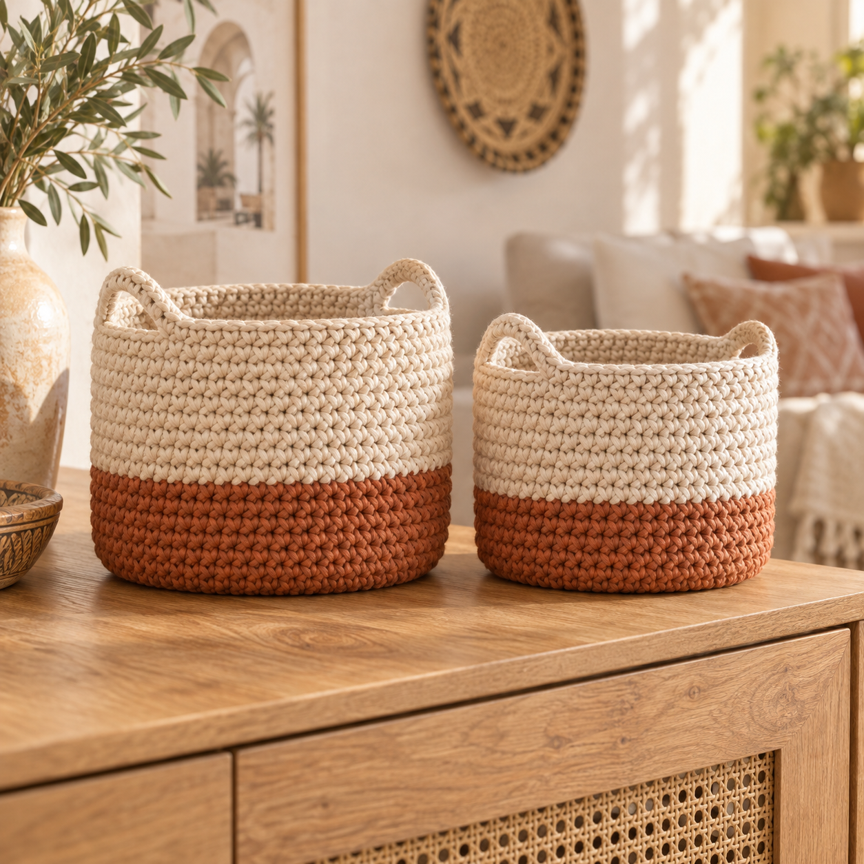 Démo · Duo de paniers Argile