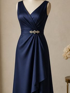 Démo · Robe de soirée satin